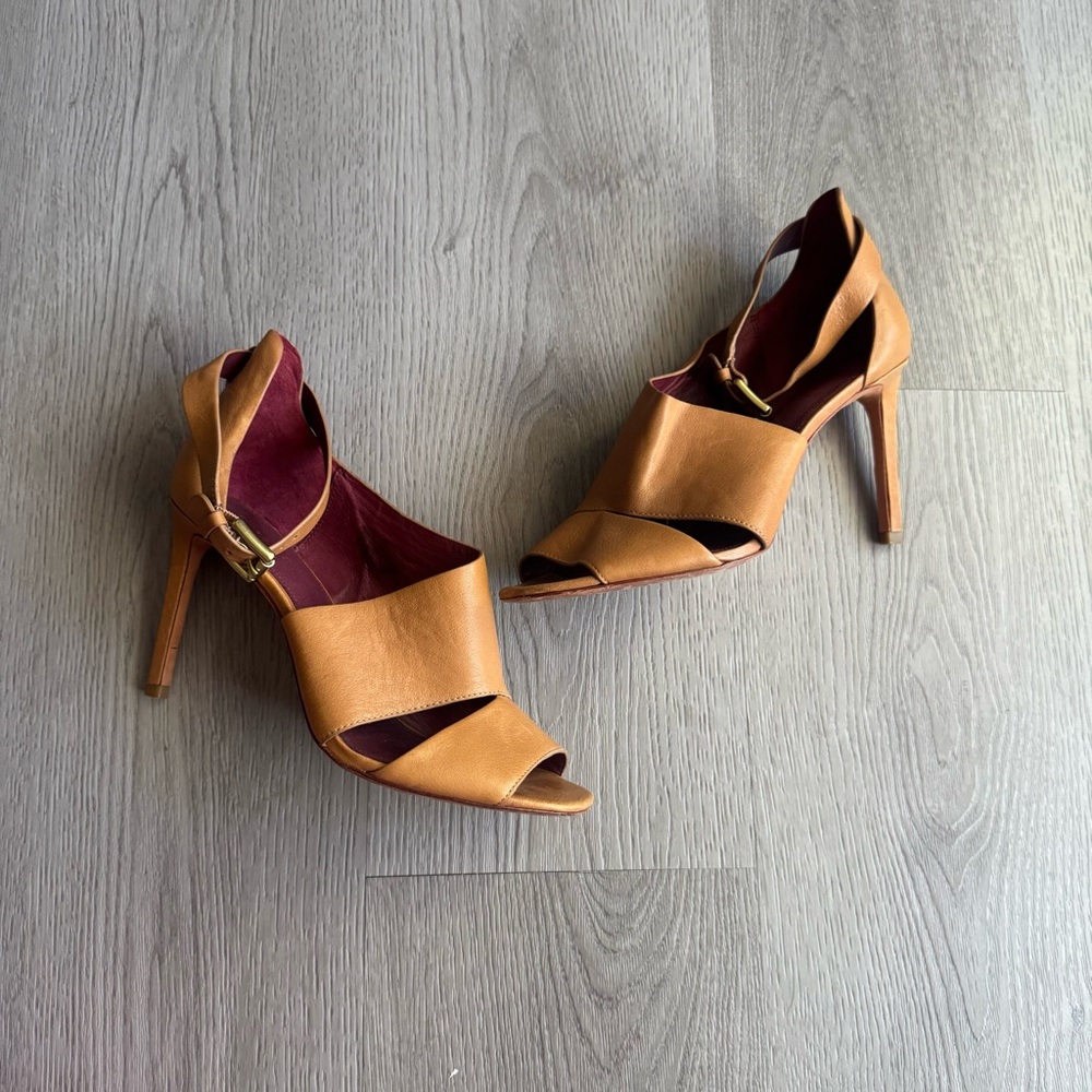 Coach Soft Leather Stiletto Heels